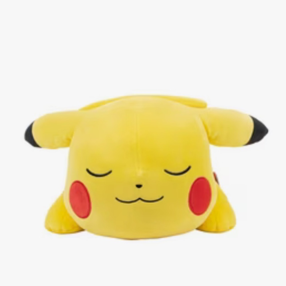 NEW Authentic Jazwares Sleeping Pokemon Pikachu